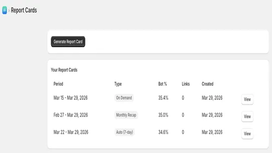 ClearSignal: Bot Detection screenshot