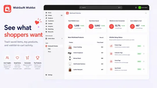 WishSwift Wishlist screenshot