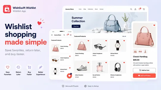 WishSwift Wishlist screenshot