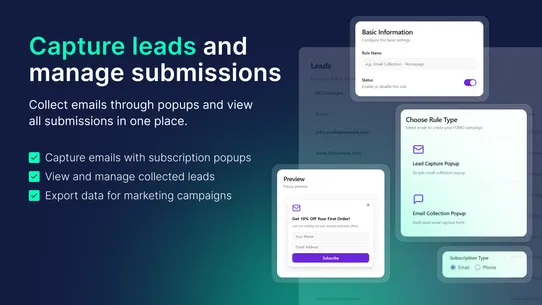 Fomio Sales Popups screenshot