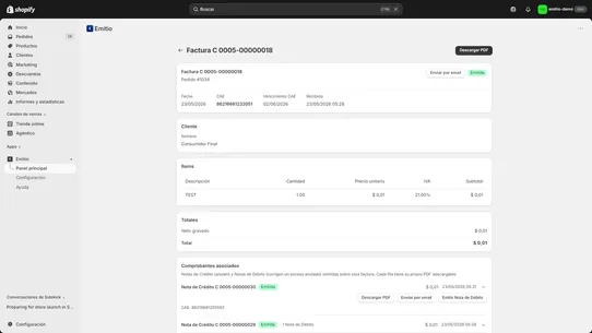 Emitio screenshot