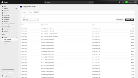 Emitio screenshot