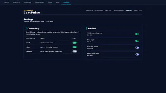 CartPulse screenshot