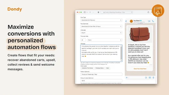 Dondy: WhatsApp Marketing+Chat screenshot