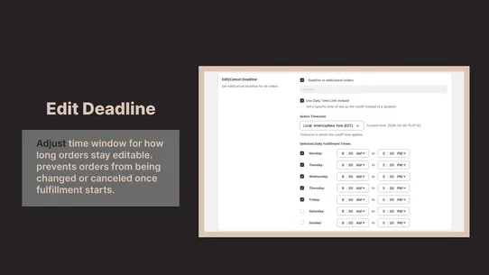 Fundamental Order Editing screenshot