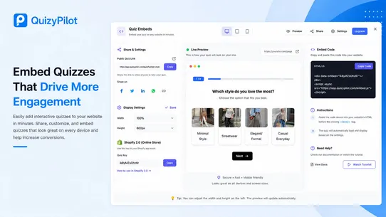 QuizyPilot screenshot