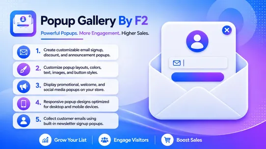 Popup Gallery By F2 screenshot
