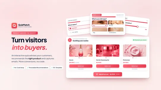 QuizMatch: Product Quiz screenshot