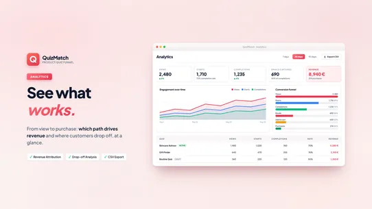 QuizMatch: Product Quiz screenshot