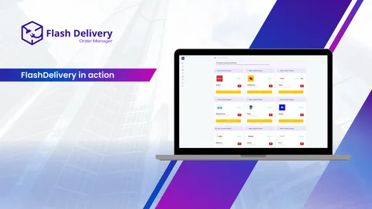 FlashDelivery Orders Manager screenshot