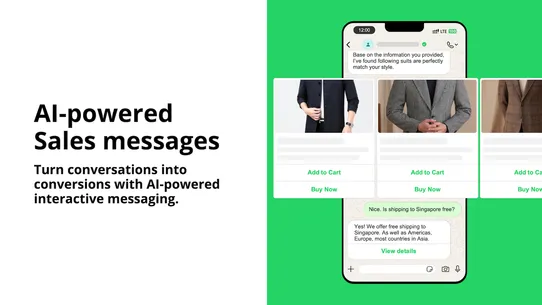 WhatAI: WhatsApp Sales AI screenshot
