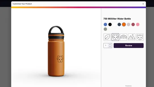 Spectrum Product Customization screenshot