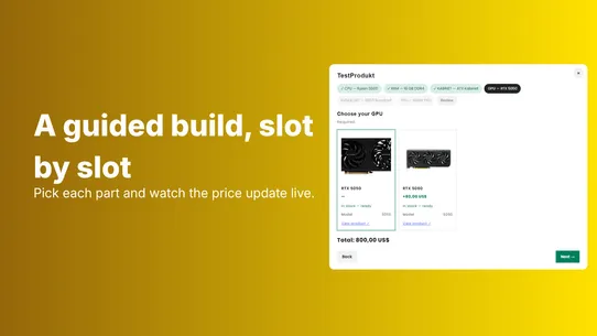 Lærke ‑ PC Builder screenshot