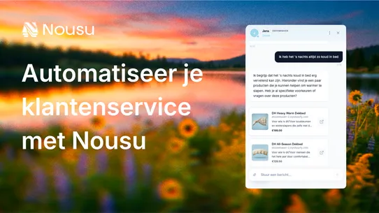 Nousu ‑ AI Chat voor jouw shop screenshot
