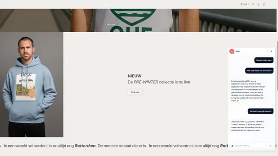 Nousu ‑ AI Chat voor jouw shop screenshot