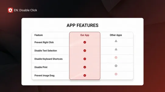 EN: Disable Click screenshot