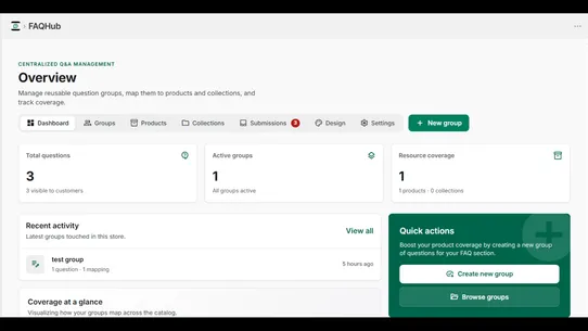 CloudTech FAQ Hub screenshot