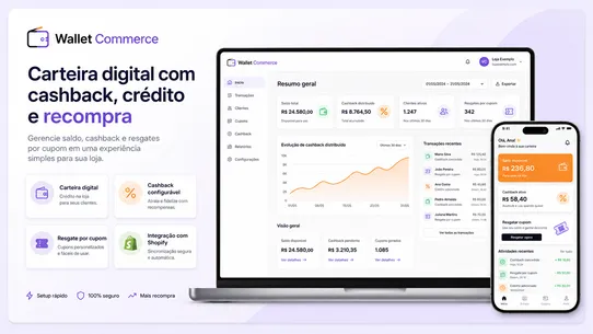 Wallet Crédito &amp; Cashback screenshot
