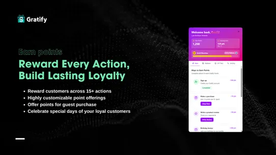 Gratify: Loyalty &amp; Rewards screenshot