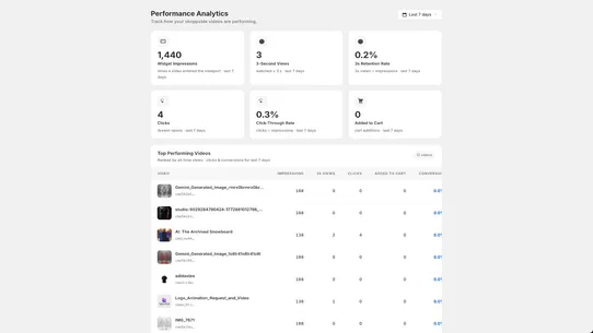 Lexora Shoppable Videos screenshot