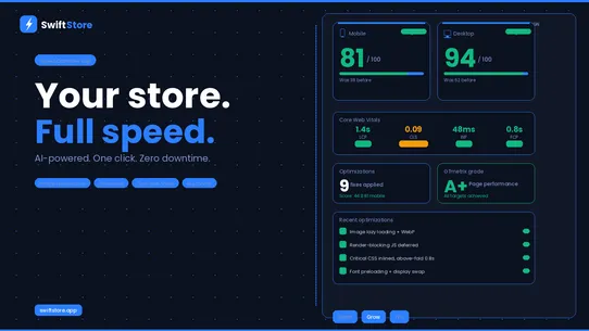 swiftstore screenshot