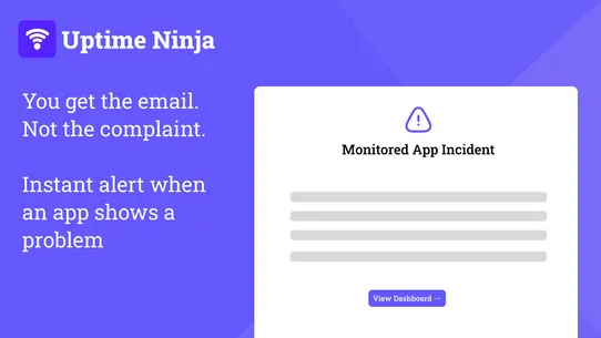 Uptime Ninja ‑ Store Monitor screenshot