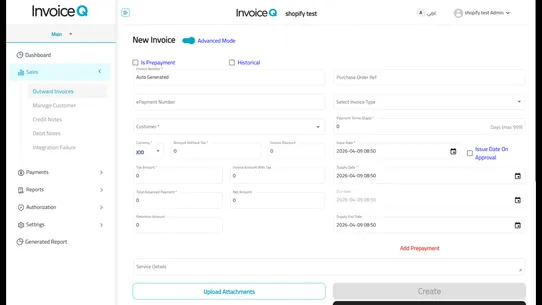 InvoiceQ screenshot