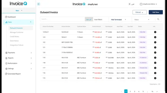 InvoiceQ screenshot