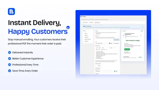 Easy PDF Invoice Generator Pro screenshot