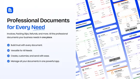 Easy PDF Invoice Generator Pro screenshot