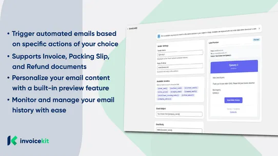 InvoiceKit ‑ Invoice Generator screenshot