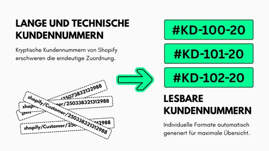 Customer ID Pro: Kundennummer screenshot