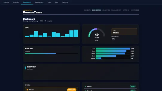 BounceTrace screenshot