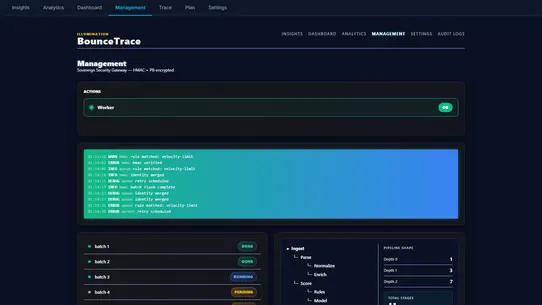 BounceTrace screenshot