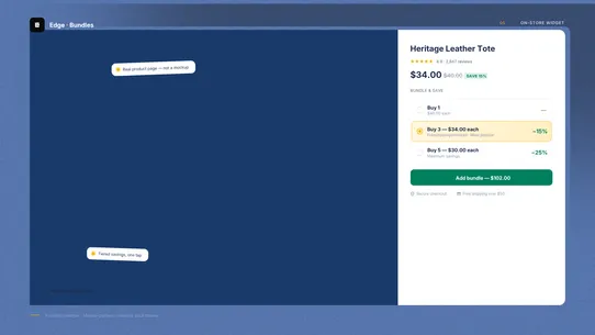 Edge Bundles screenshot