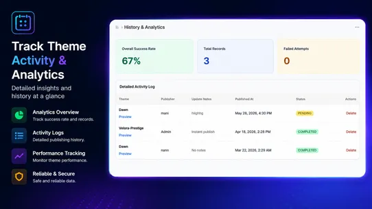 Tvora: Theme Schedule Pro screenshot