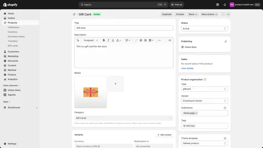 StoreDoctor screenshot