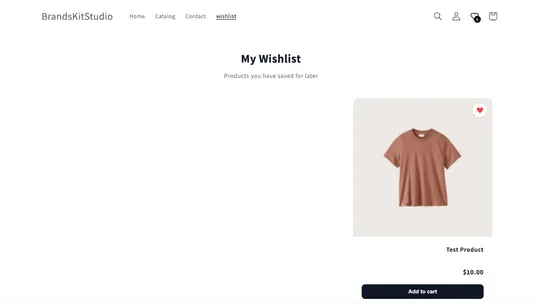 Wishlist Nova screenshot