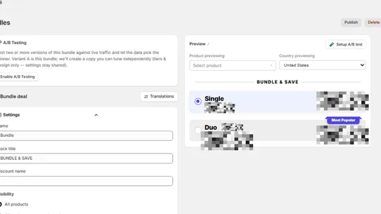 SnapBundles screenshot