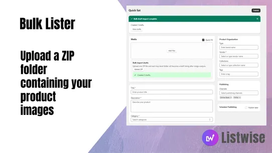 Listwise screenshot