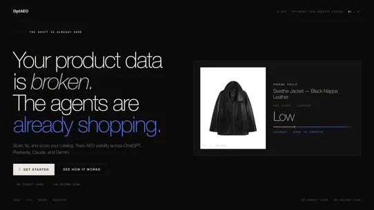 OptAEO screenshot