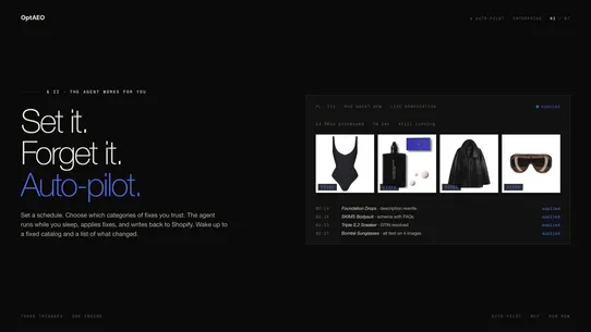 OptAEO screenshot