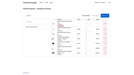 Professional List Manager screenshot
