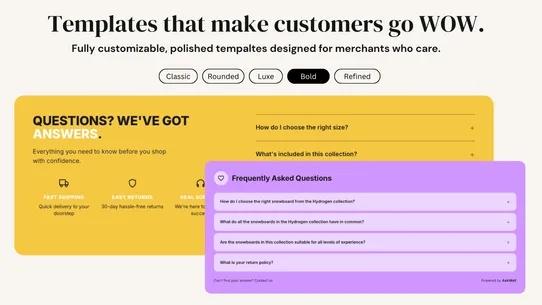 AskWell: AI FAQ &amp; Accordion screenshot