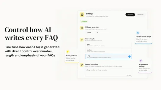 AskWell: AI FAQ &amp; Accordion screenshot