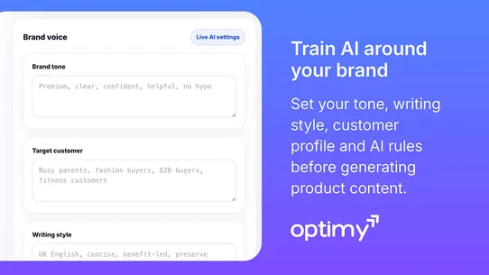 Optimy screenshot