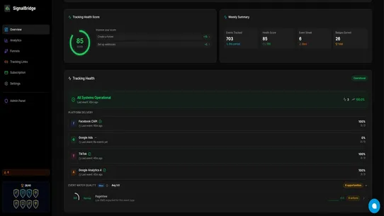 SignalBridge screenshot