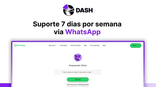 Dash Analytics Empreender screenshot