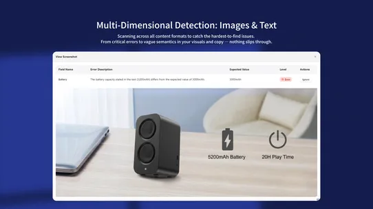 ListingLens ‑ AI Error Check screenshot