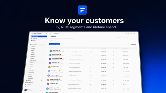 Fullmetrix Reports &amp; Analytics screenshot